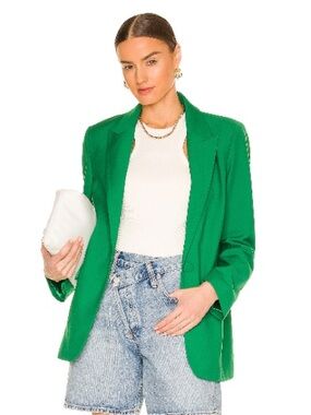 Bardot: Emerald Green Blazer - Size XS